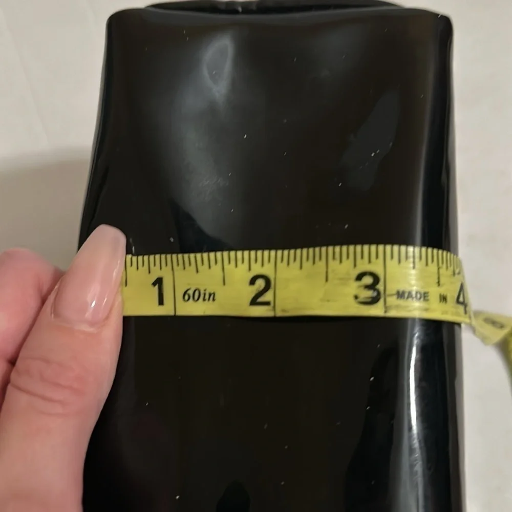 L'anza makeup bag patent leather